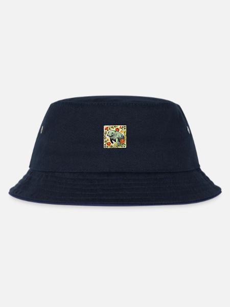 Seekuh - Kinder Bucket Hat - navy/navy