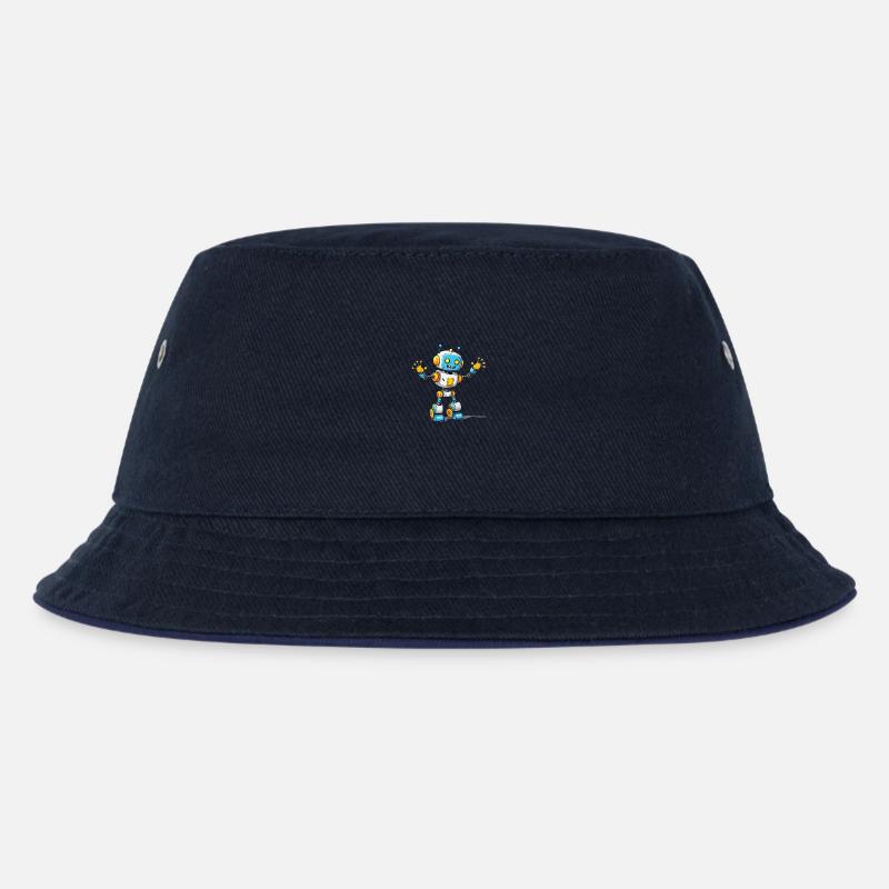Motivation Algorithm - Kinder Bucket Hat - navy/navy