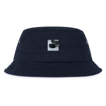 Hockey - Stick and puck - Kids’ Bucket Hat - navy/navy - Front