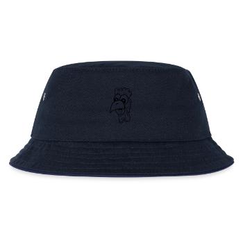 verliebtes huhn - Kinder Bucket Hat - navy/navy - Vorne