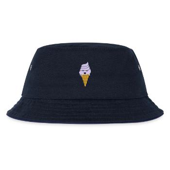 ice cream - Eis Waffel - Kinder Bucket Hat - navy/navy - Vorne