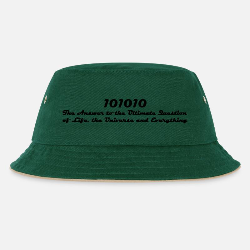 101010 - Bob Enfant - vert foncé/beige