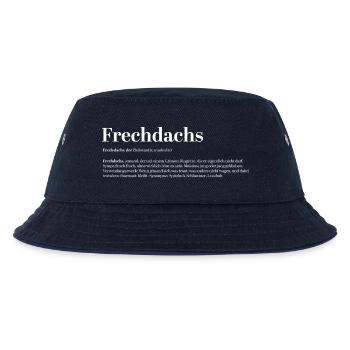 Frechdachs Définition Nom d’animal coquin lâche - Bob Enfant - marine/marine - Devant