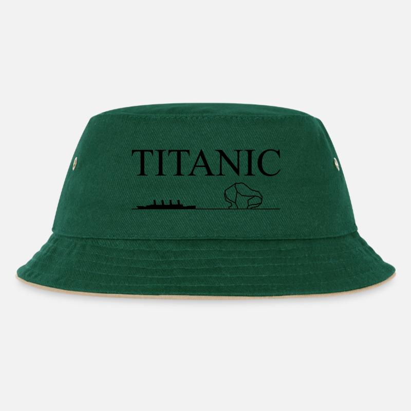 titanic - Bob Enfant - vert foncé/beige