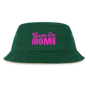 Game Developer Mother - Kids’ Bucket Hat - dark green/beige - Front