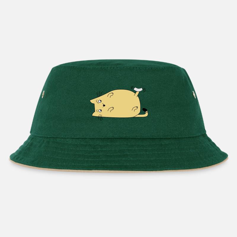 Chat avec du ruban adhésif - Bob Enfant - vert foncé/beige