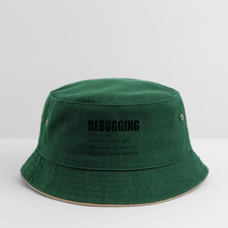 Programmer Debugging Definition Funny IT Developer Kids’ Bucket Hat