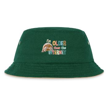 Je suis plus âgé qu’Internet - Tortue - Bob Enfant - vert foncé/beige - Devant
