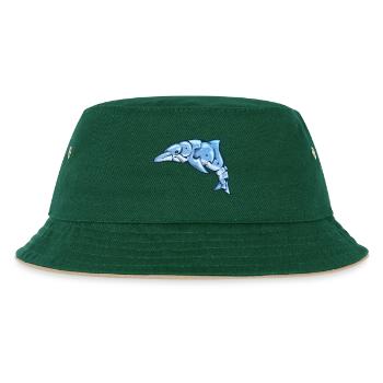 Graff Dauphin - Kinder Bucket Hat - Dunkelgrün/Beige - Vorne