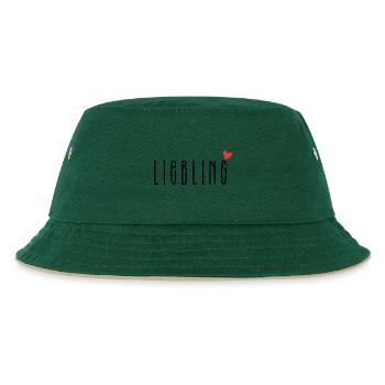 Darling, Favorite Person, I Love You - Kids’ Bucket Hat - dark green/beige - Front