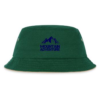Aventure en montagne - Bob Enfant - vert foncé/beige - Devant