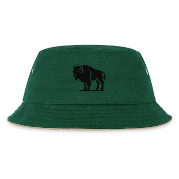 Bison Animal - Bob Enfant - vert foncé/beige - Devant