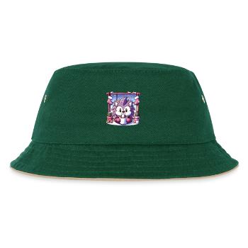 Hérisson sur le thème de l’hiver - Bob Enfant - vert foncé/beige - Devant