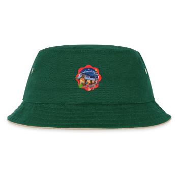 Koblenz Christmas Market - Kids’ Bucket Hat - dark green/beige - Front