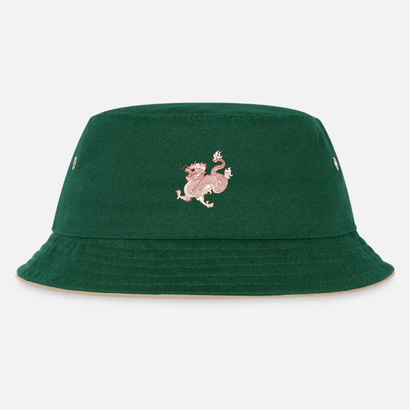 Dragon - Bob Enfant - vert foncé/beige