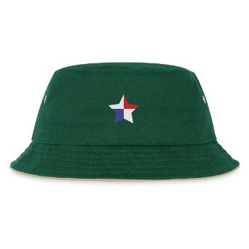 Drapeau en forme d’étoile du Panama - Bob Enfant - vert foncé/beige - Devant