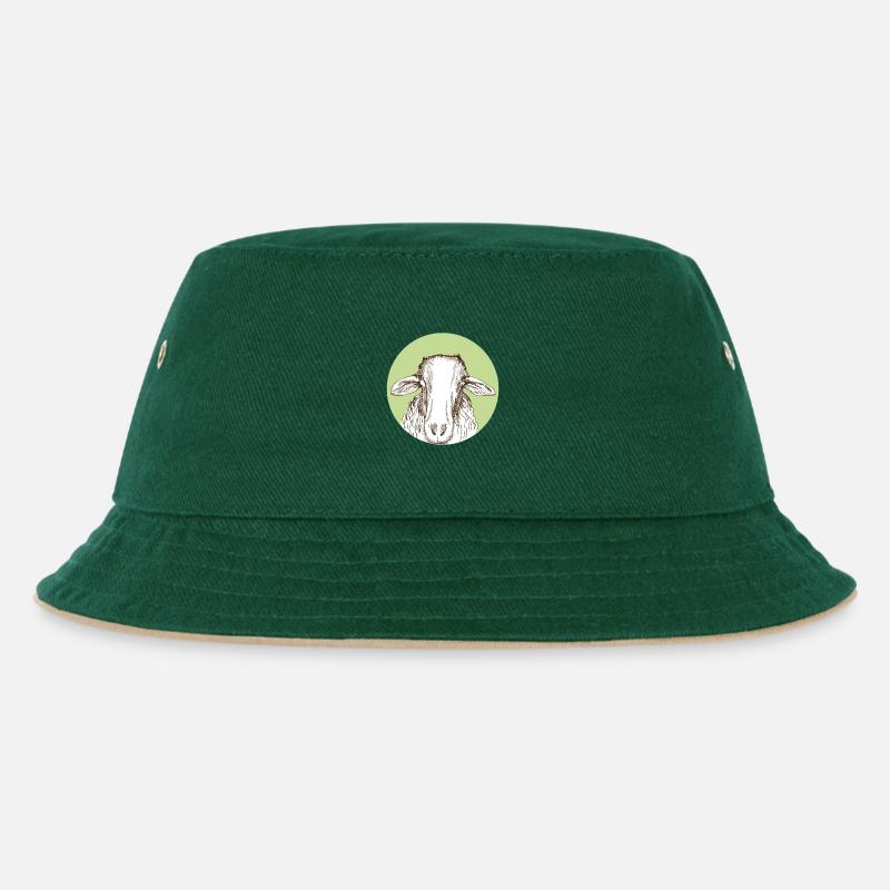 Mouton - Bob Enfant - vert foncé/beige