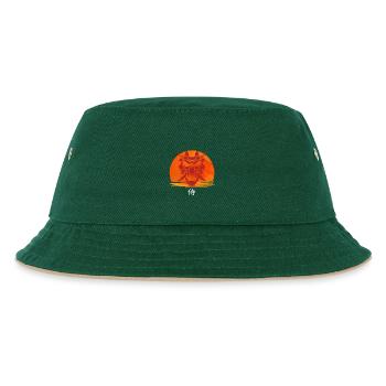 Sunset Dragon Guardian 侍 - Kids’ Bucket Hat - dark green/beige - Front