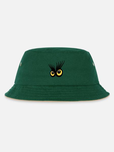 Yeux - Bob Enfant - vert foncé/beige