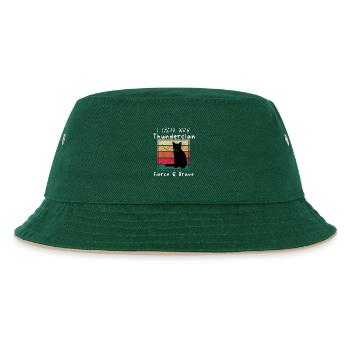 ThunderClan Pride-guerriers chats - rétro vintage - Bob Enfant - vert foncé/beige - Devant