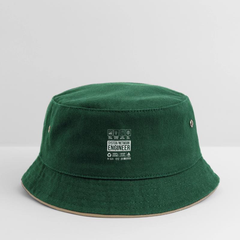 Network Computer Scientist Programmer Admin Kids’ Bucket Hat
