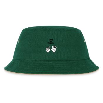 Je compte jusqu’à trois - Bob Enfant - vert foncé/beige - Devant