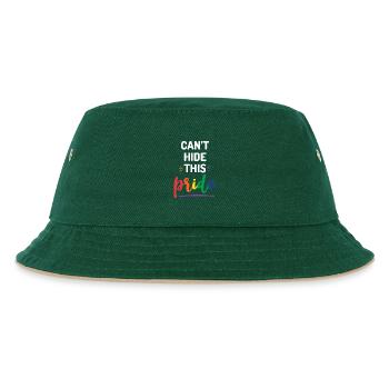 Pride Month - Can't Hide This Pride - Kids’ Bucket Hat - dark green/beige - Front