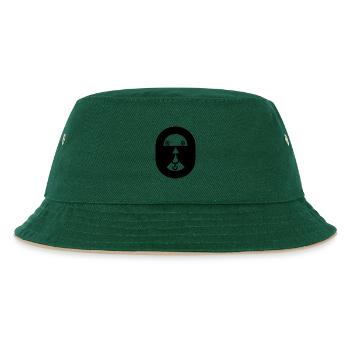 eye-catcher - Kids’ Bucket Hat - dark green/beige - Front