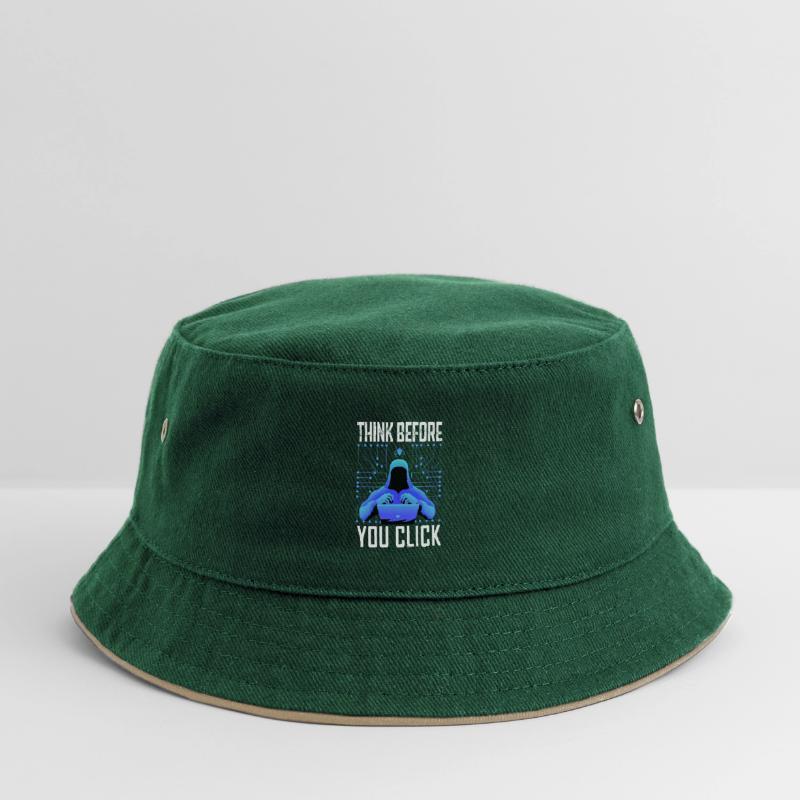 Hacker-Hacker-Hacker-Programmierer Linux Cybersicherheitsdaten Kinder Bucket Hat