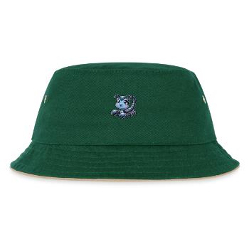 Scorpio child - Kids’ Bucket Hat - dark green/beige - Front