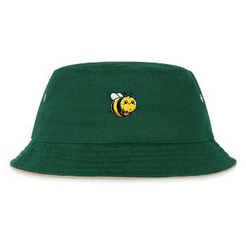 Bourdon - Bob Enfant - vert foncé/beige - Devant