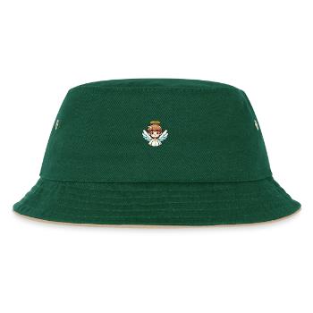 Ange Garçon - Bob Enfant - vert foncé/beige - Devant