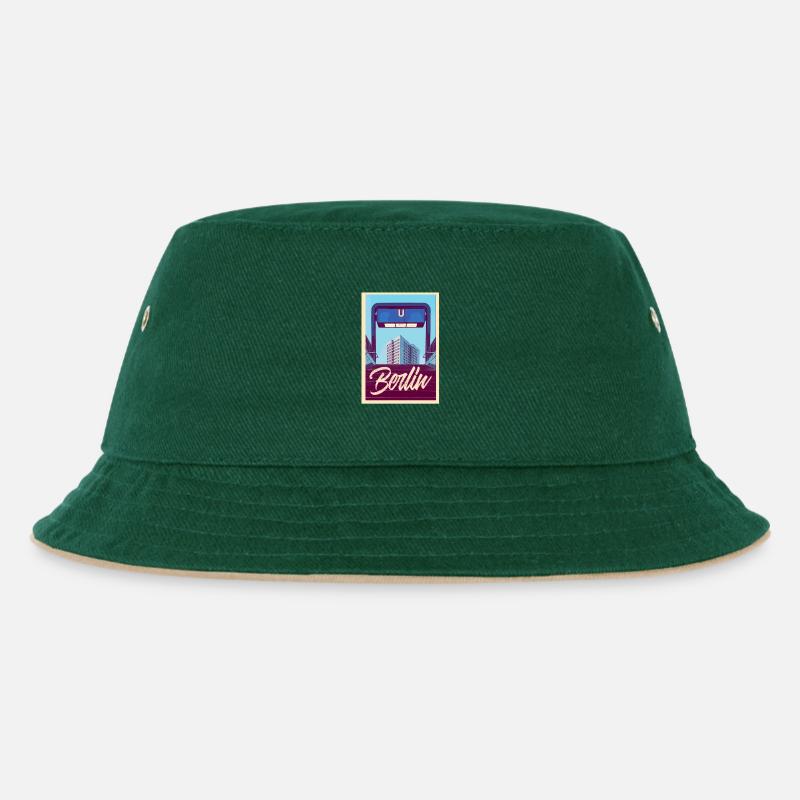 Berlin U-Bahn - Bob Enfant - vert foncé/beige