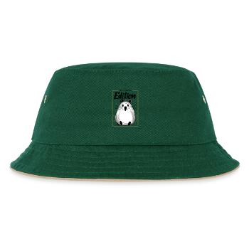 I am a limited edition - Kids’ Bucket Hat - dark green/beige - Front