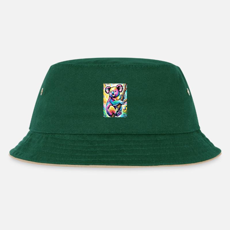 Koala - Bob Enfant - vert foncé/beige