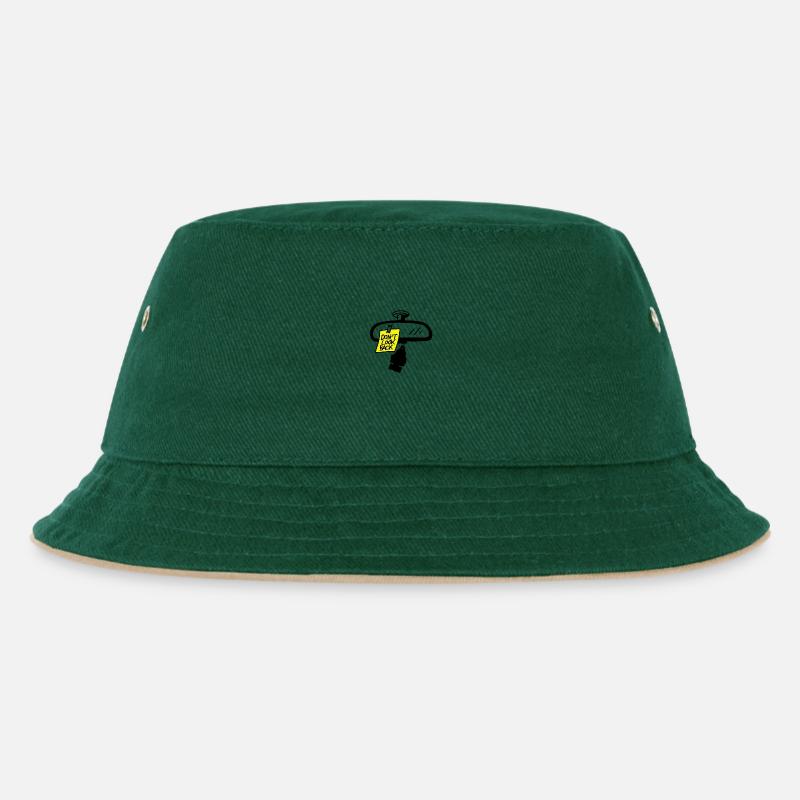 Message dans le rétroviseur - Bob Enfant - vert foncé/beige