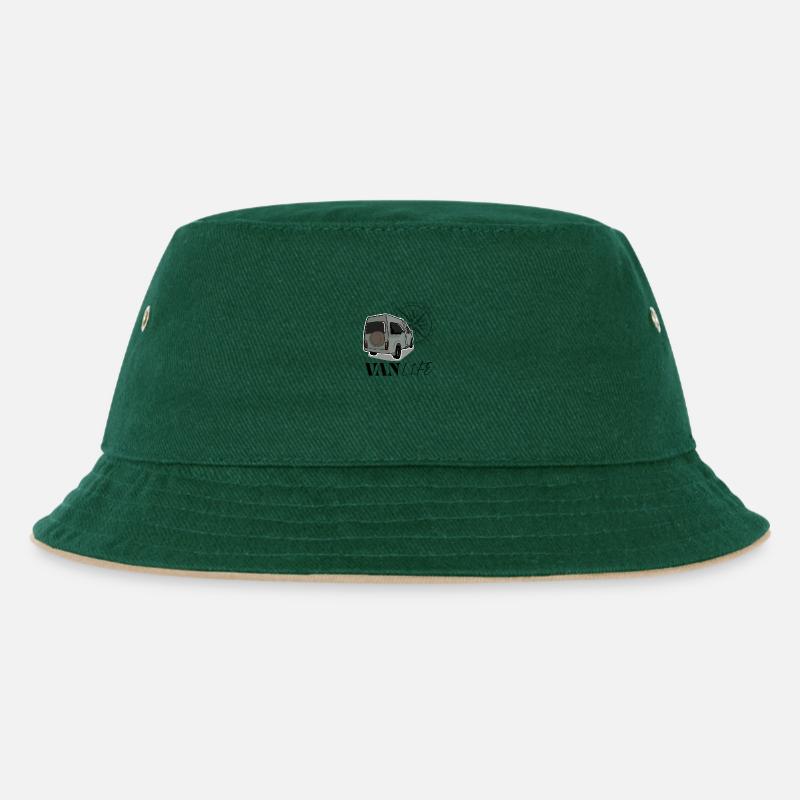Van life vert - Bob Enfant - vert foncé/beige