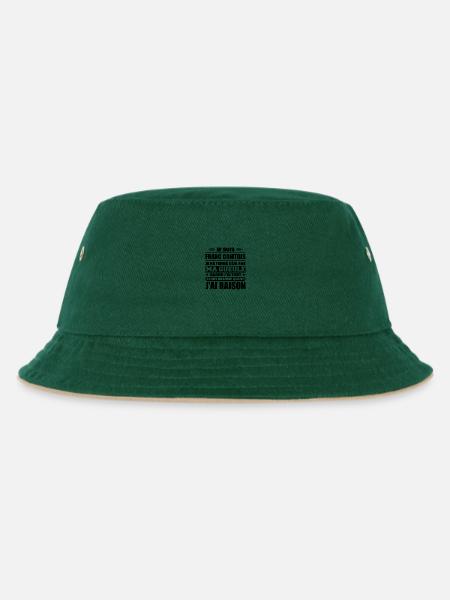 Franc comtois je ferme pas ma gueule franche comté - Bob Enfant - vert foncé/beige