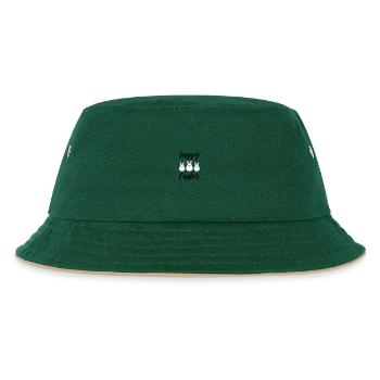 Happy Easter Bunnies - Kids’ Bucket Hat - dark green/beige - Front