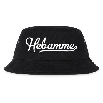 Hebamme - Kinder Bucket Hat - Schwarz - Vorne