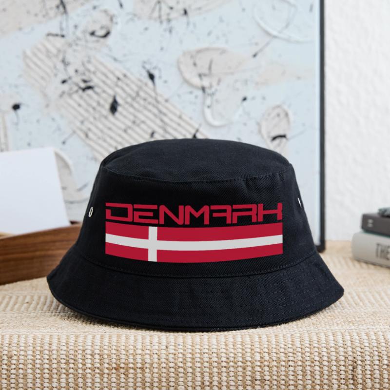 Denmark Logo Design Kinder Bucket Hat