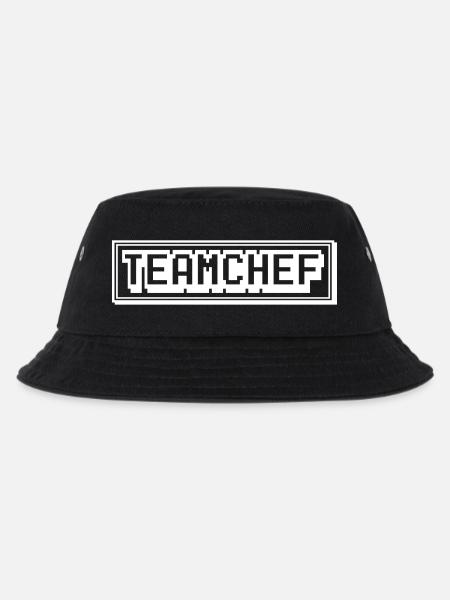 Teamchef Business Master - Kinder Bucket Hat - Schwarz