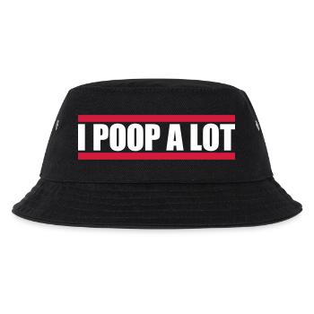 I poop a lot - Kids’ Bucket Hat - black - Front