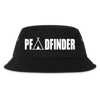 Pfadfinder - Kinder Bucket Hat - Schwarz - Vorne