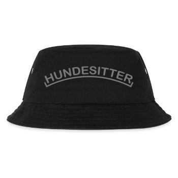 Hundesitter - Kinder Bucket Hat - Schwarz - Vorne