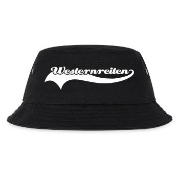 Westernreiten - Kinder Bucket Hat - Schwarz - Vorne