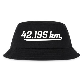 marathon - Kids’ Bucket Hat - black - Front