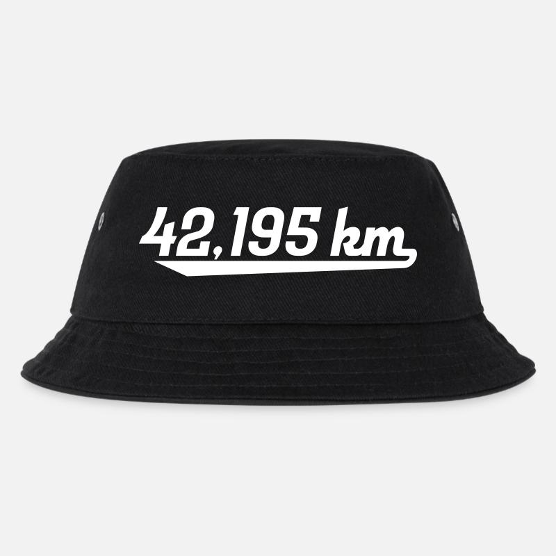 Marathon - Kinder Bucket Hat - Schwarz