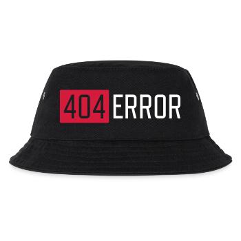 404 ERROR - Kids’ Bucket Hat - black - Front