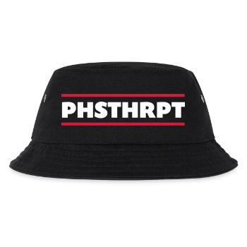 PHYSIOTHERAPEUT - Kinder Bucket Hat - Schwarz - Vorne